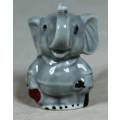 MINIATURE ELEPHANT STANDING TO ATTENTION (AWESOME) BID NOW!!!