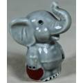 MINIATURE ELEPHANT STANDING TO ATTENTION (AWESOME) BID NOW!!!