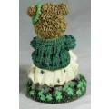 IRISH BEAR IN HER ST PATRICK`S OUTFIT(AWESOME)-BID NOW!!!
