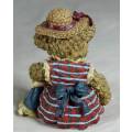 LOVELY LITTLE BEAR WITH A DOLL-BID NOW!!!