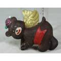 BEAR WITH GOLDEN WINGS-BID NOW!!