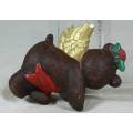 BEAR WITH GOLDEN WINGS-BID NOW!!