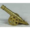 MINIATURE BRASS CANNON-BID NOW!!