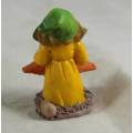 MINIATURE GARDEN GNOME-WITH A STARFISH(LOVELY) BID NOW!!