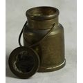 MINIATURE BRASS MILK CAN-BID NOW!!