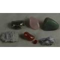 BAG OF SMALL SEMI-PRECIOUS STONES (LOVELY) BID NOW!!