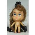 LIDDLE KIDDLE DOLL 1980`S WITH VERY LONG HAIR(LOVELY) BID NOW!!!