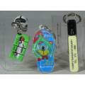 SET OF THREE KEYRINGS-BID NOW!!