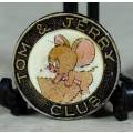 TOM AND JERRY CLUB LAPEL PIN-BID NOW!!