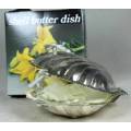 Shell Butter Dish - A Beauty - Bid Now!!!