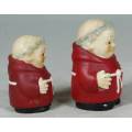 Goebel Catholic Monk Salt & Pepper Shaker Set - A Beauty - Bid Now!!!