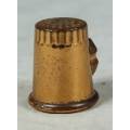 Thimble - Copper look - No Marking - Act fast and bid now!