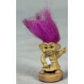 Miniature Troll With Book - Stamp - A Beauty - Bid Now!!!