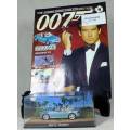 JAMES BOND 007 WITH MAGAZINE UNIVERSAL HOBBIES-BMW Z3 (Goldeneye #9)
