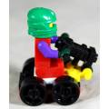 LEGO - MINIATURE - EMMET ON BIKE  - BID NOW !!!