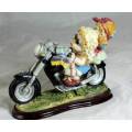 Kids Riding a Chopper - Beautiful! - Bid Now!!!