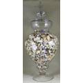 Very Large Lidded Vase with Shells - Act fast and bid now!!!