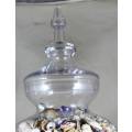 Very Large Lidded Vase with Shells - Act fast and bid now!!!