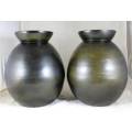 Pair of Large Bamboo Vases - Act fast and bid now!!!