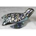 Molded Tortoise With Abalone Look - Beautiful!!! BID NOW!!!!