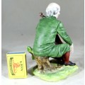 Musician Playing Cello Figurine - Low Price!! Bid Now!!