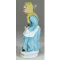 Old Woman with a Basket Figurine - Low Price!! Bid Now!!