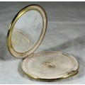 Powder Compact Embossed with Roses in a Mold - Low Price!! Bid Now!!