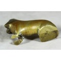 Miniature Bronze Basset Dog - Low Price!! Bid Now!!