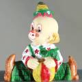 Small Clown Figurine - Baby with a Ball - BID NOW