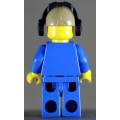 LEGO MINI FIGURINE - Airport Worker (CTY0420)
