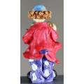 Small Clown Figurine - Playing the Cymbals - BID NOW