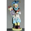 Clown Figurine - With Puppet - BID NOW