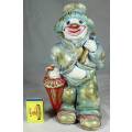 Large Clown Figurine - Piggy Bank - BID NOW