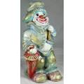 Large Clown Figurine - Piggy Bank - BID NOW