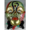 Metal Cloisonne Type Mask- BID NOW