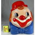 Very Large Clown Piggy Bank - BID NOW