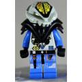 LEGO MINI FIGURINE- UFO Zotaxion Alien - Blue Officer (Commander X) (SP042)