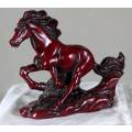 Small Chinese Molded Horse - Galloping 1 - Beautiful!!! BID NOW!!!!