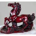 Small Chinese Molded Horse - Prancing 2 - Beautiful!!! BID NOW!!!!