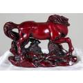Small Chinese Molded Horse - Scratching - Beautiful!!! BID NOW!!!!
