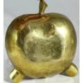 Cloisonne Style Solid Brass - Apple Shaped Ashtray - Beautiful!!! BID NOW!!!!