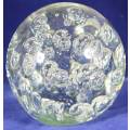 Large Paperweight with Bubbles - Beautiful!!! BID NOW!!!!