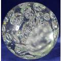 Large Paperweight with Bubbles - Beautiful!!! BID NOW!!!!