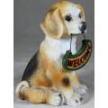 Resin Figurine - Welcome - Beagle - Beautiful!!! BID NOW!!!!