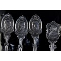 Souvenir Spoon-Very Rare!Past Presidents- 7 Piece Set Kelmo Stamped - Beautiful! - Bid Now!!!