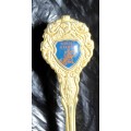 Souvenir Spoon - Rhodes Nyanga Brass - Beautiful! - Low Price!! - Bid Now!!!