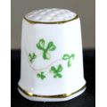 Collectible Thimble - Royal Tara Shamrocks - Act Fast!! Bid Now!!!