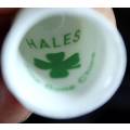 Collectible Thimble - Hales - Ireland - Flowers - Act Fast!! Bid Now!!!