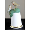 Collectible Thimble - Sterling Classic - Two Birds - Act Fast!! Bid Now!!!