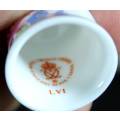 Collectible Thimble - Royal Crown Derby LVI - Pink Rose - Act Fast!! Bid Now!!!